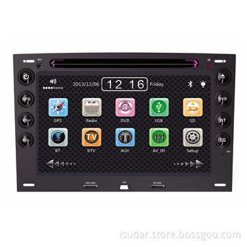 Car GPS System for Renault Megane 2003-2010, NAV/CD/MP3/DVD/USB/SD/BT with 7" TFT Monitor